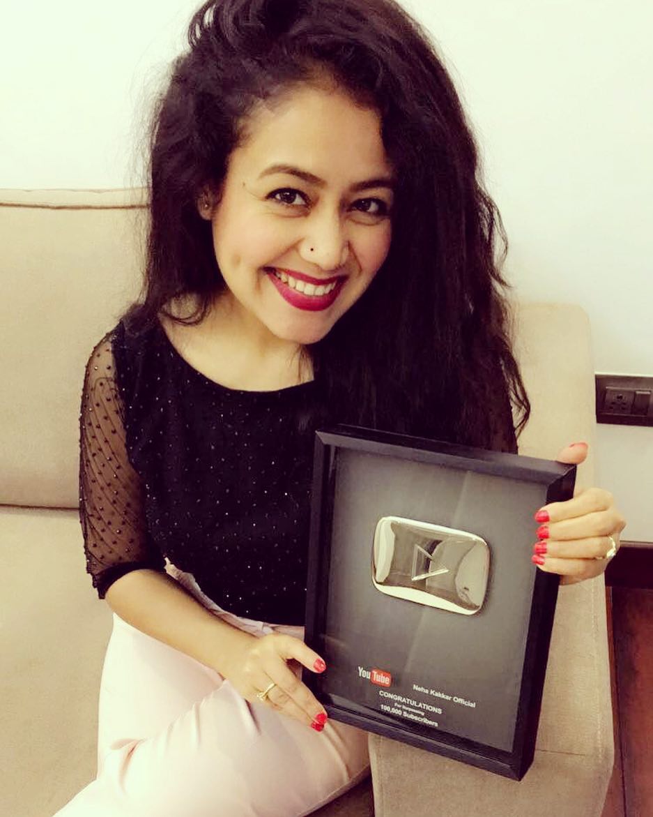 Neha Kakkar youtube awards