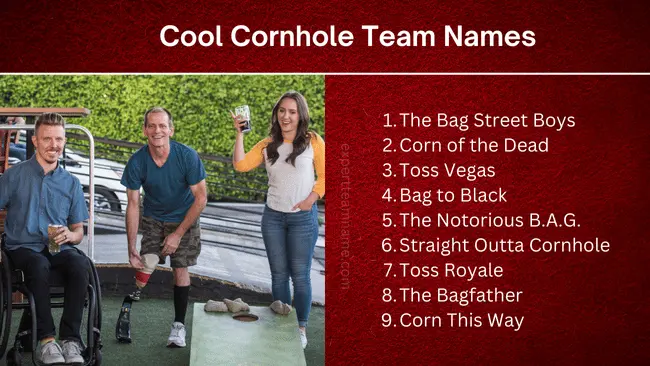 Corn Hole Team Names: 550+ Best, Funny & Unique Ideas