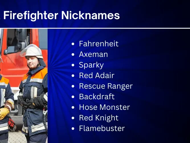 Nicknames For Firefighters – Cool, Funny & Heroic Monikers