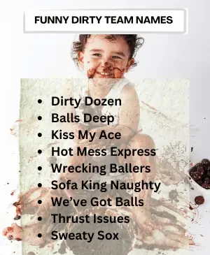 200+ Dirty Funny Names That Are Immature But Hilarious