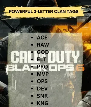 Cool Clan Tags for COD – Unique & Stylish Name Ideas