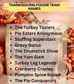 199+ Funny Thanksgiving Names to Gobble Up This Year