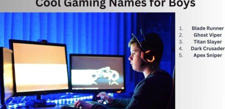 2024 Gaming Names for Boys – Unique and Cool Picks - Aboutbiography