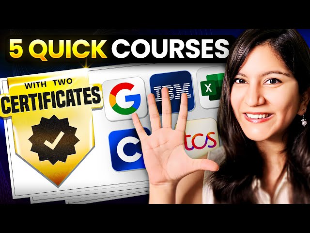 Free Short Term Certification Courses Online